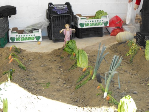 Baby jesus of the fruit and veg