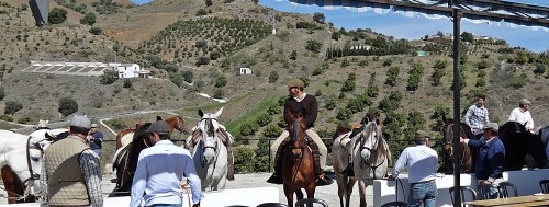 Spanish chaps at their annual "concentracion de caballeros"